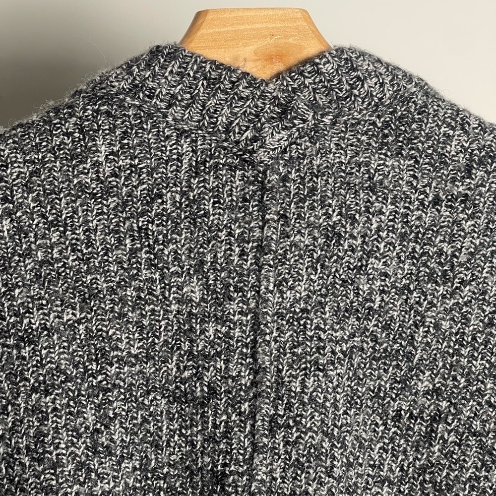 velvet Graham & Spencer | Marled One Button Wool Cashmere Blend Front Sweater - Picture 6 of 7